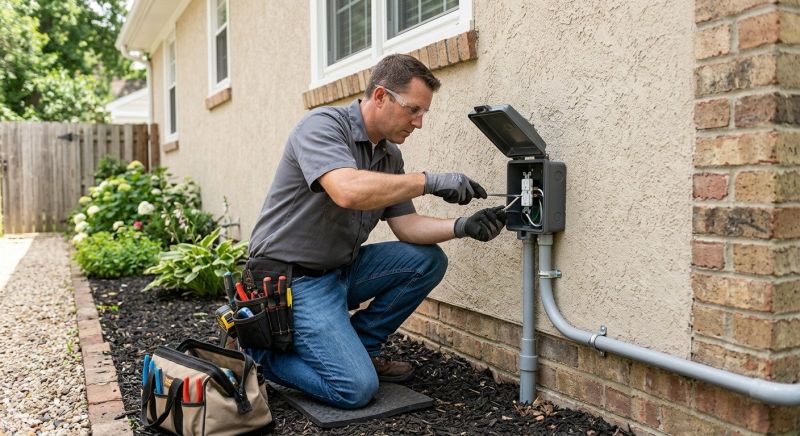 Outdoor Outlet Installation in Heber City, UT