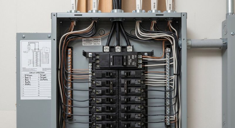 Breaker Panel Wiring in Orem, UT