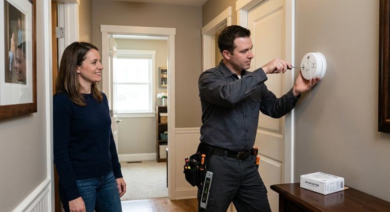 Carbon Monoxide Detector Installation in Alpharetta, GA